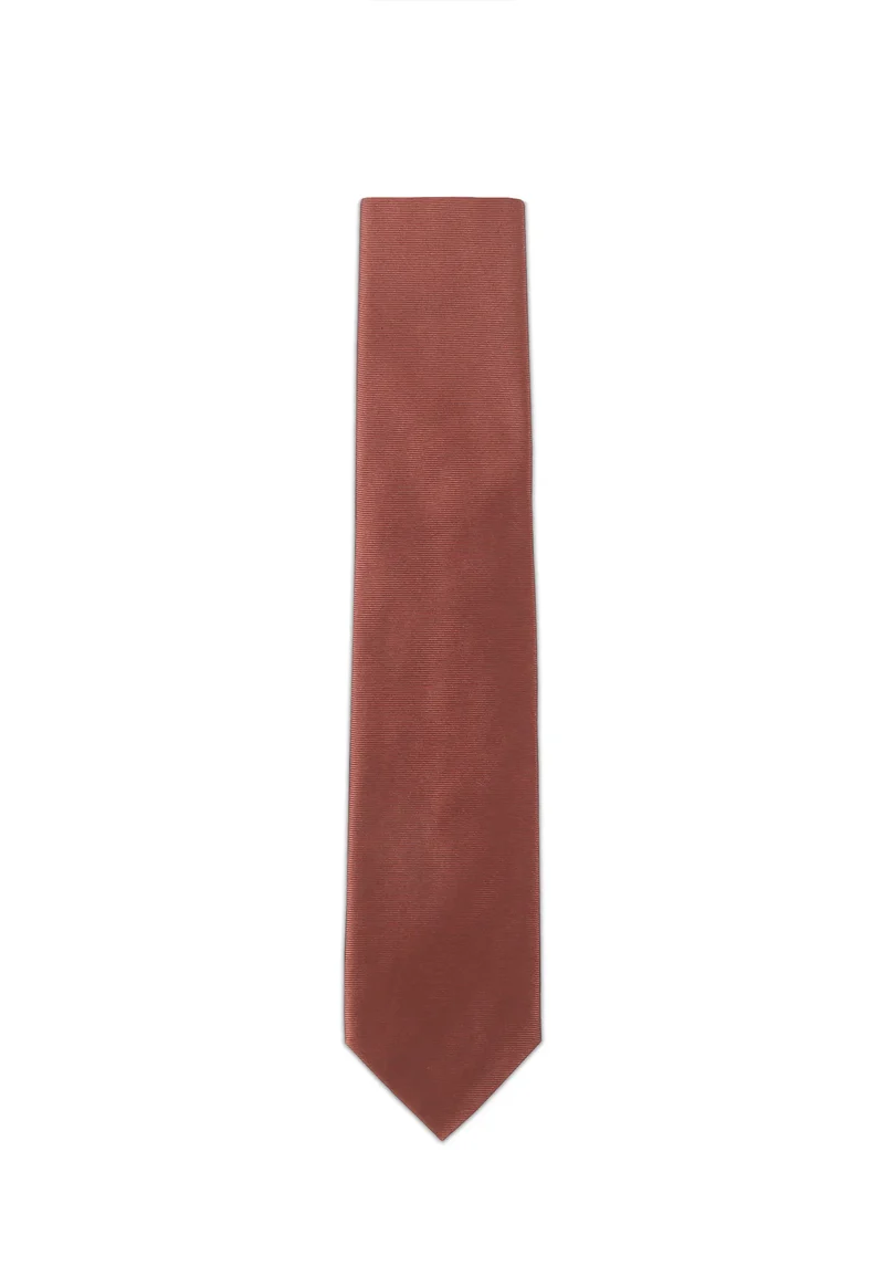 Krawatte Herren aus Seide – Uni (7,0 - 7,5 cm)