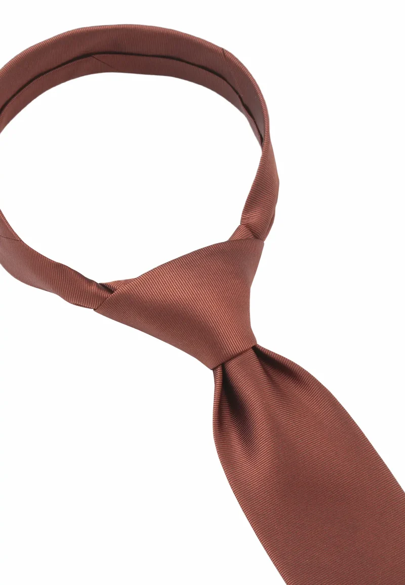 Krawatte Herren aus Seide – Uni (7,0 - 7,5 cm)