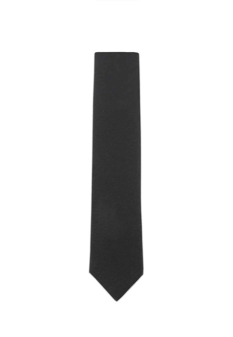 Krawatte Herren aus Seide – Uni (7,0 - 7,5 cm)