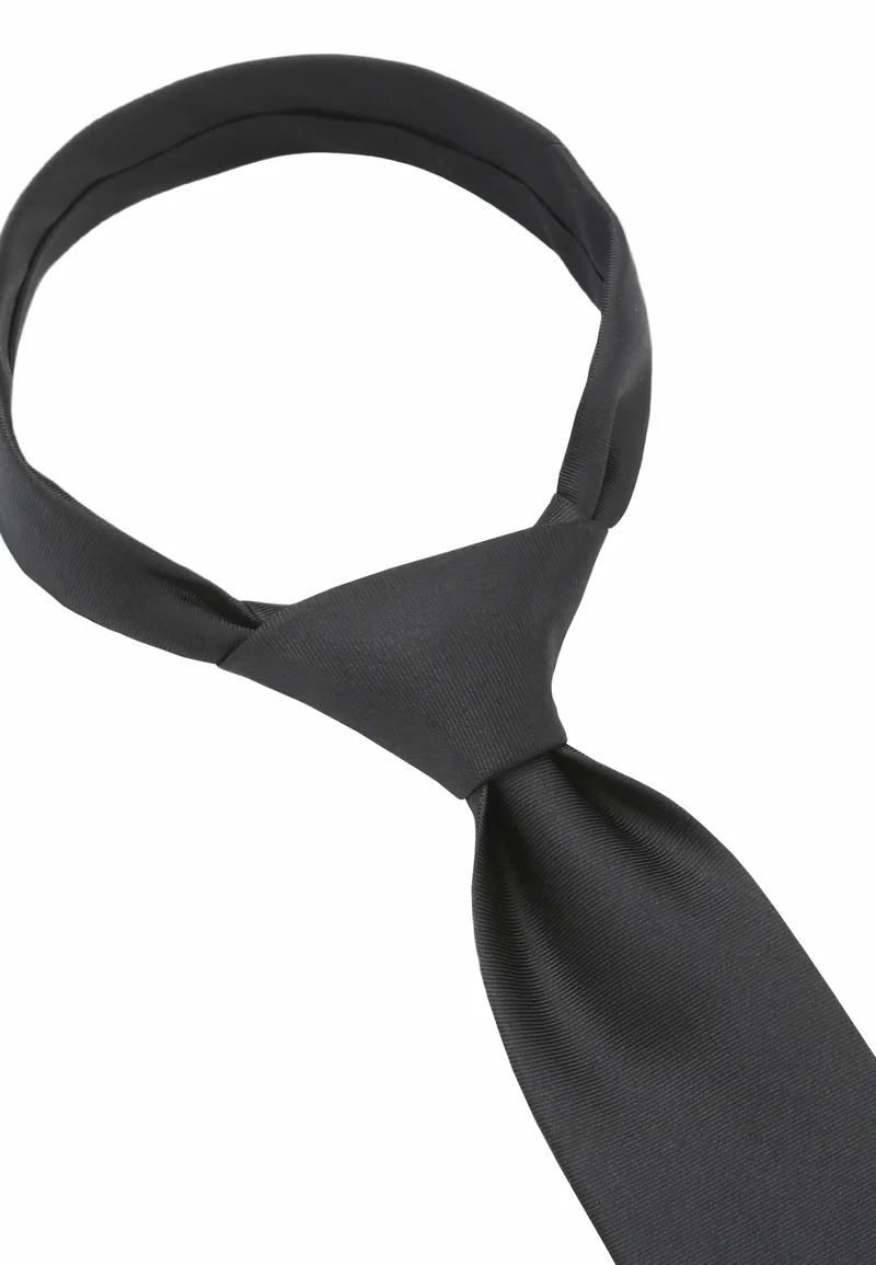 Krawatte Herren aus Seide – Uni (7,0 - 7,5 cm)