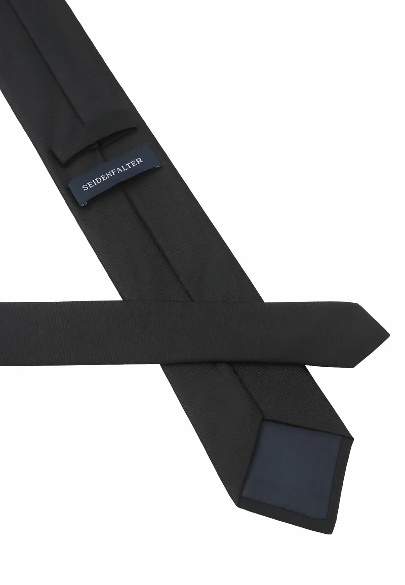 Krawatte Herren aus Seide – Uni (7,0 - 7,5 cm)