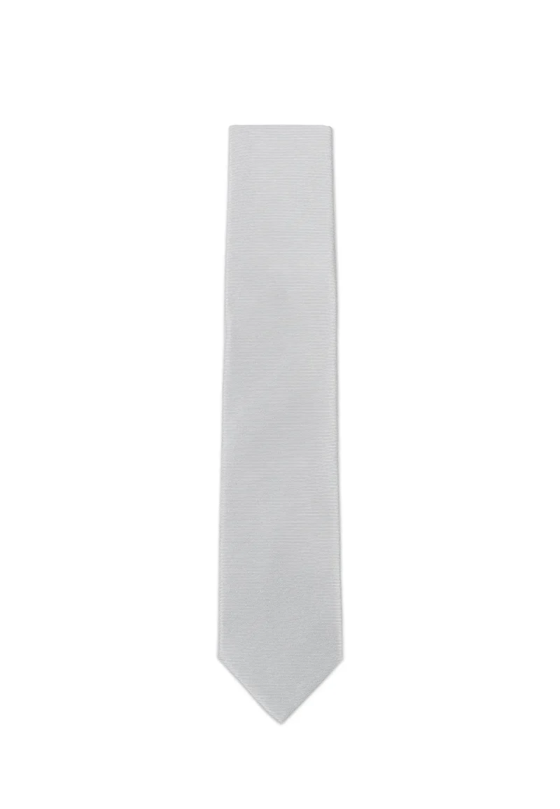 Krawatte Herren aus Seide – Uni (7,0 - 7,5 cm)