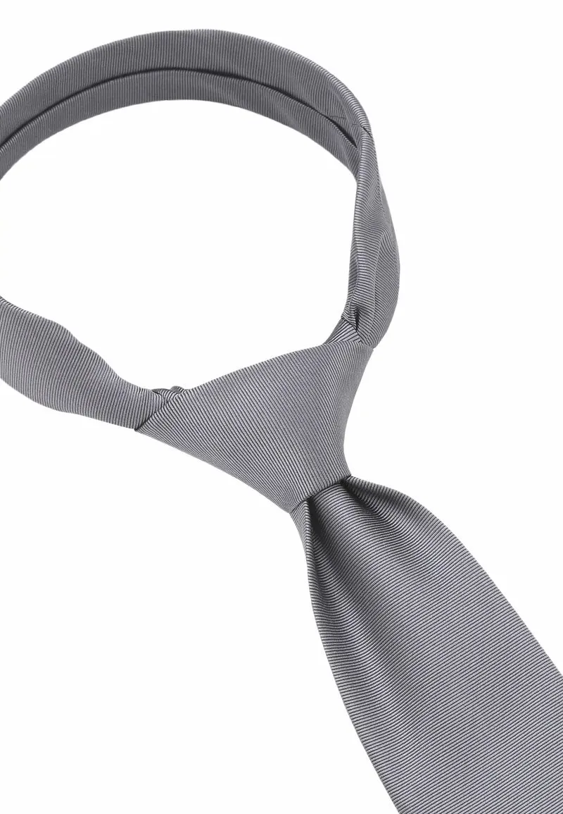 Krawatte Herren aus Seide – Uni (7,0 - 7,5 cm)