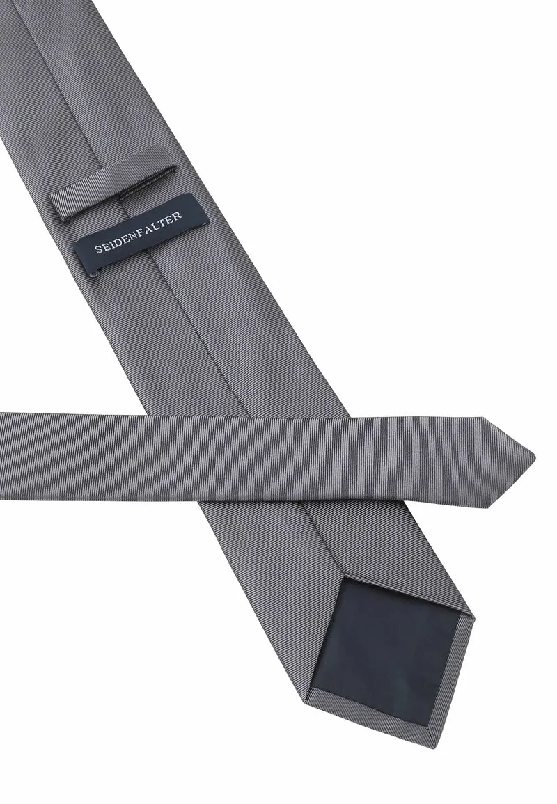 Krawatte Herren aus Seide – Uni (7,0 - 7,5 cm)