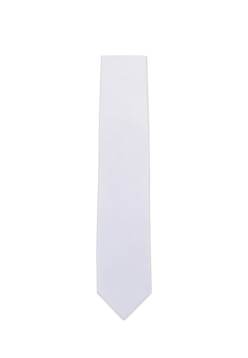 Krawatte Herren aus Seide – Uni (7,0 - 7,5 cm)
