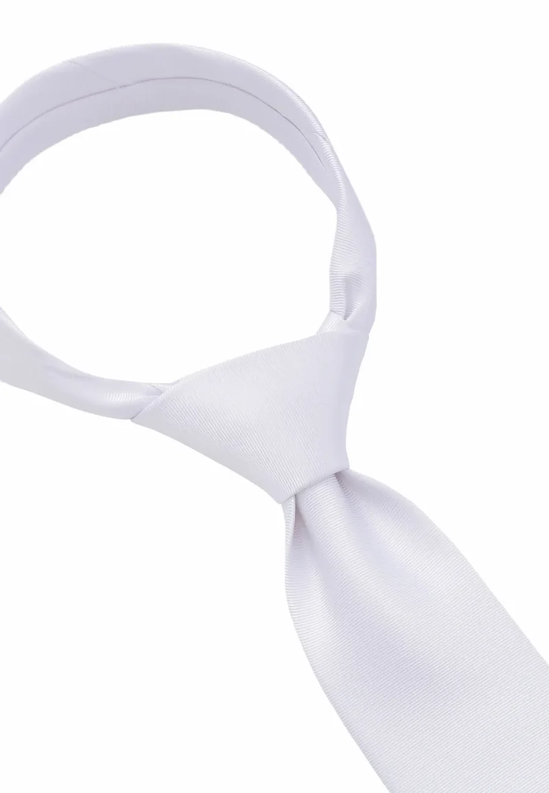 Krawatte Herren aus Seide – Uni (7,0 - 7,5 cm)