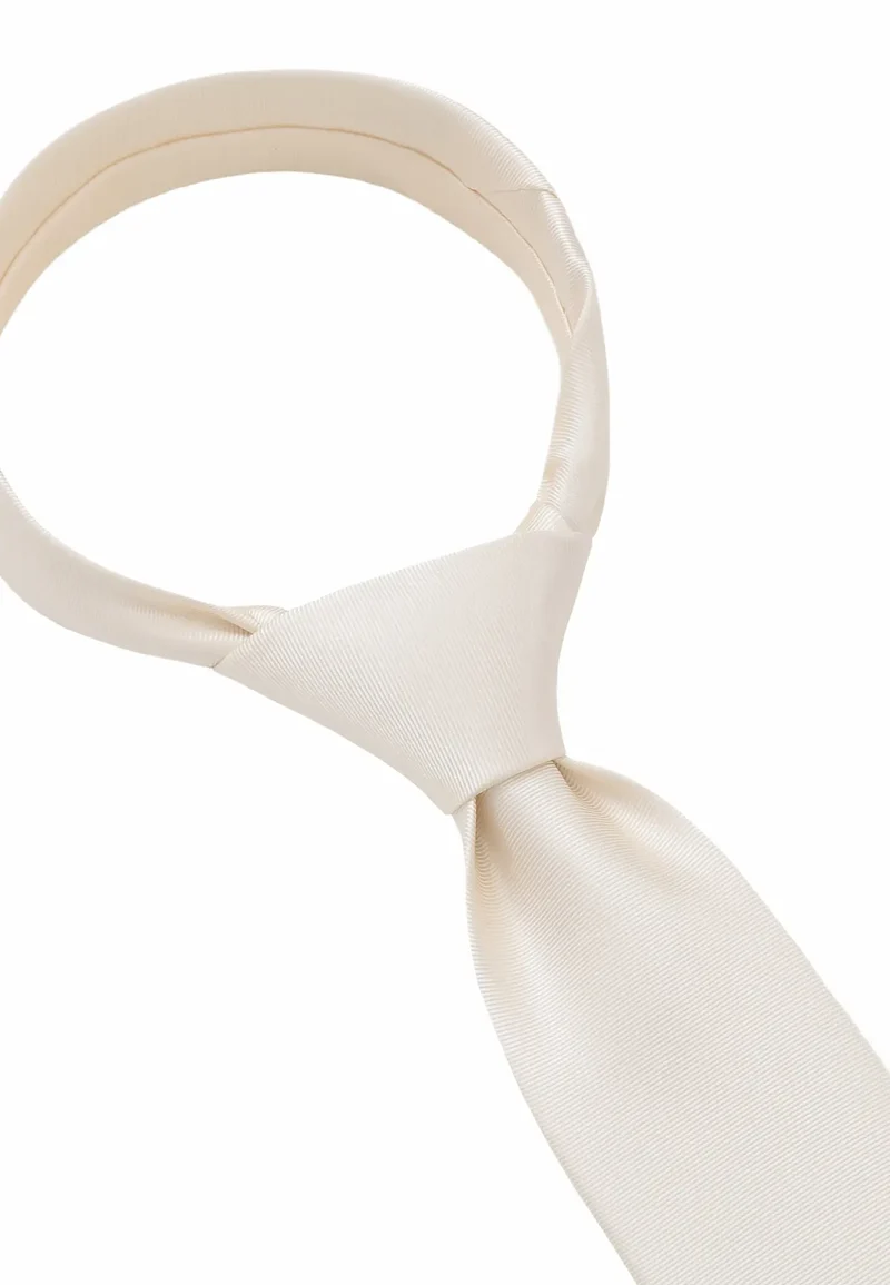 Krawatte Herren aus Seide – Uni (7,0 - 7,5 cm)