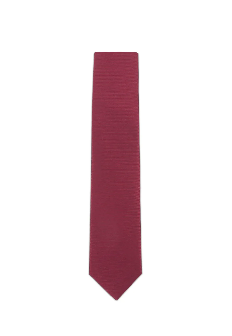 Krawatte Herren aus Seide – Uni (7,0 - 7,5 cm)