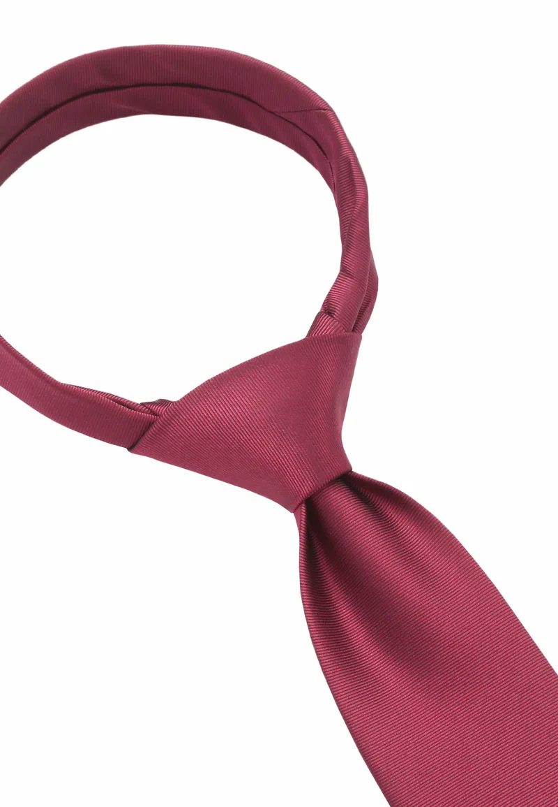 Krawatte Herren aus Seide – Uni (7,0 - 7,5 cm)