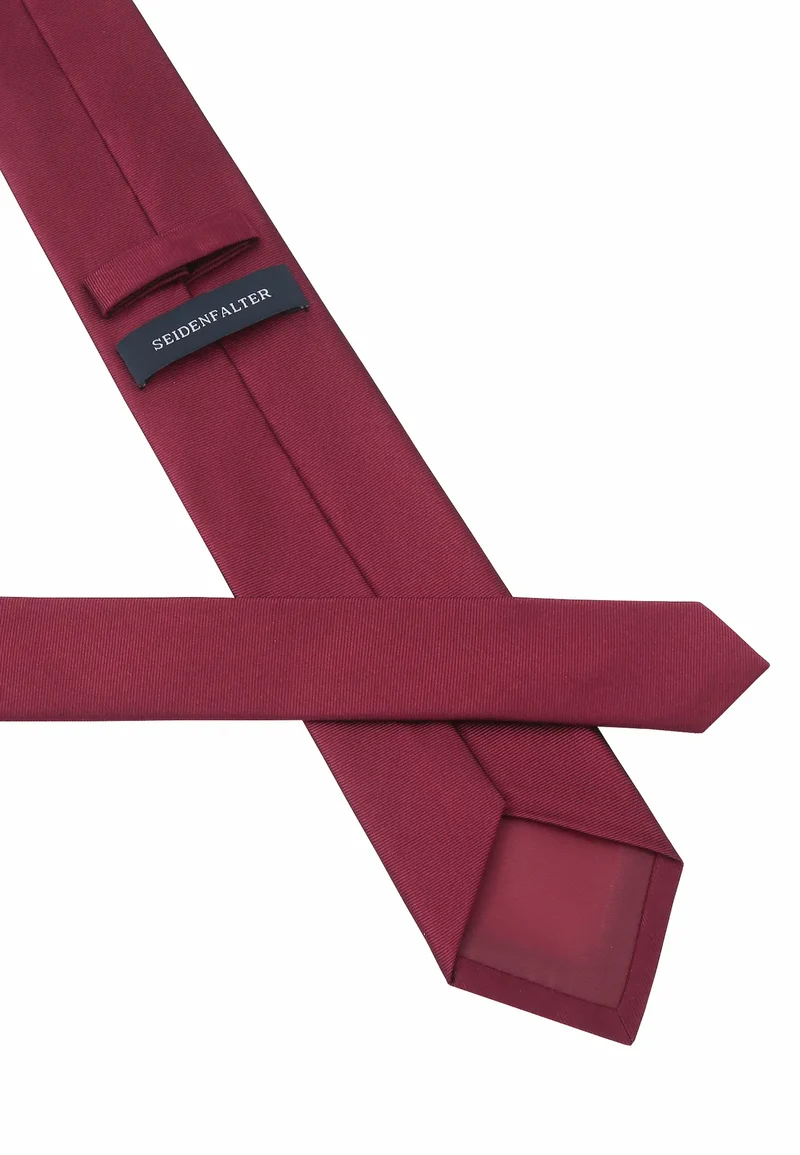 Krawatte Herren aus Seide – Uni (7,0 - 7,5 cm)