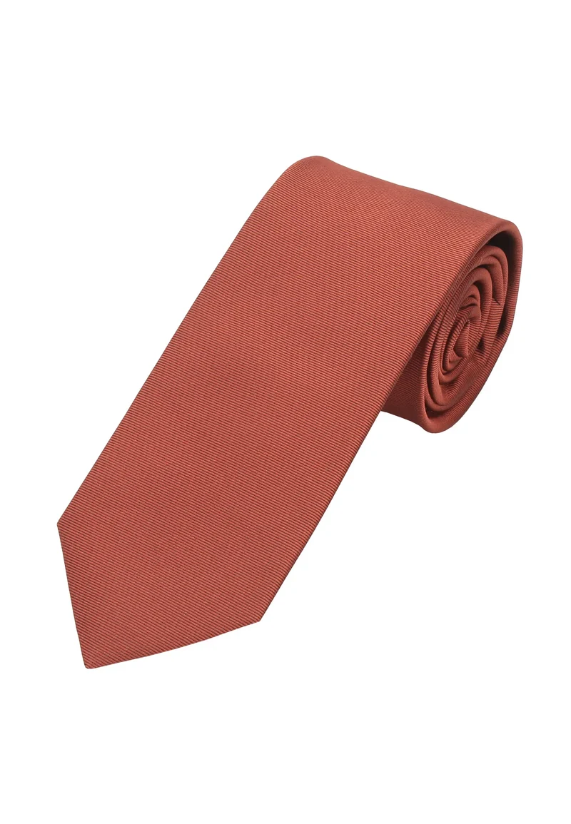 Krawatte Herren aus Seide – Uni (7,0 - 7,5 cm)