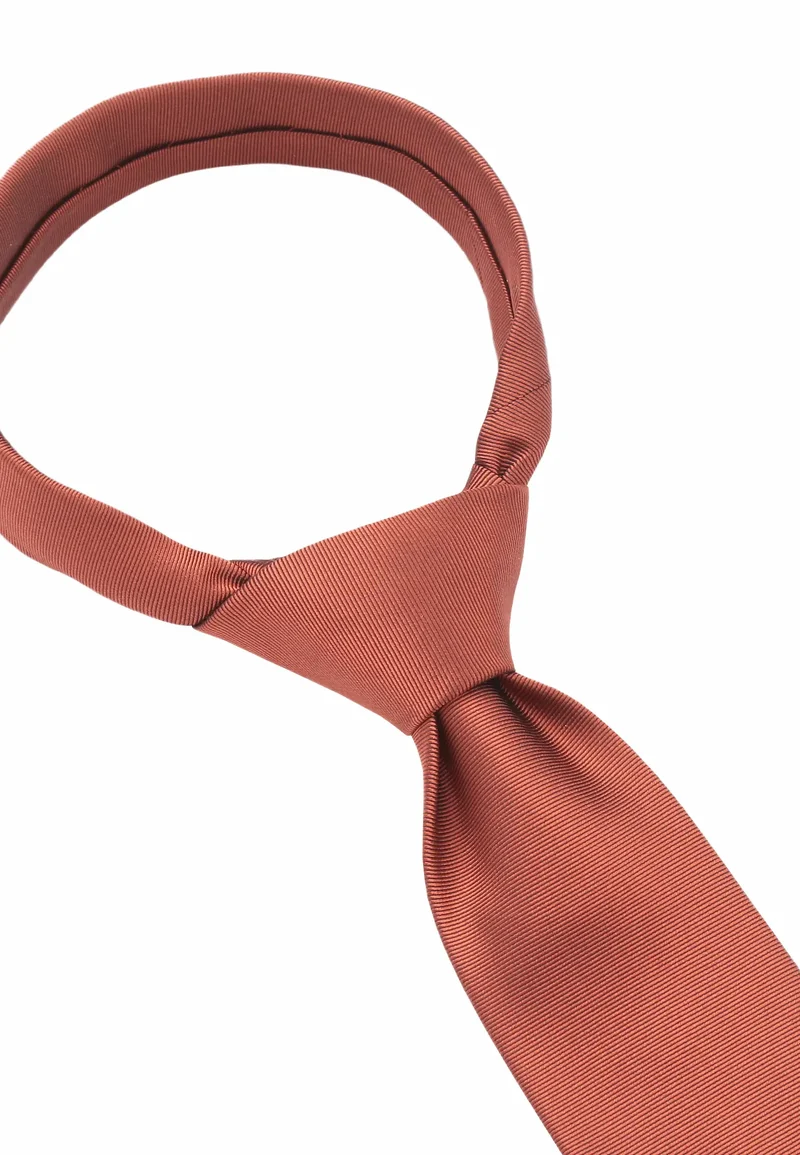 Krawatte Herren aus Seide – Uni (7,0 - 7,5 cm)