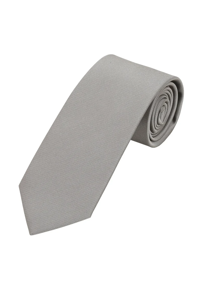 Krawatte Herren aus Seide – Uni (7,0 - 7,5 cm)