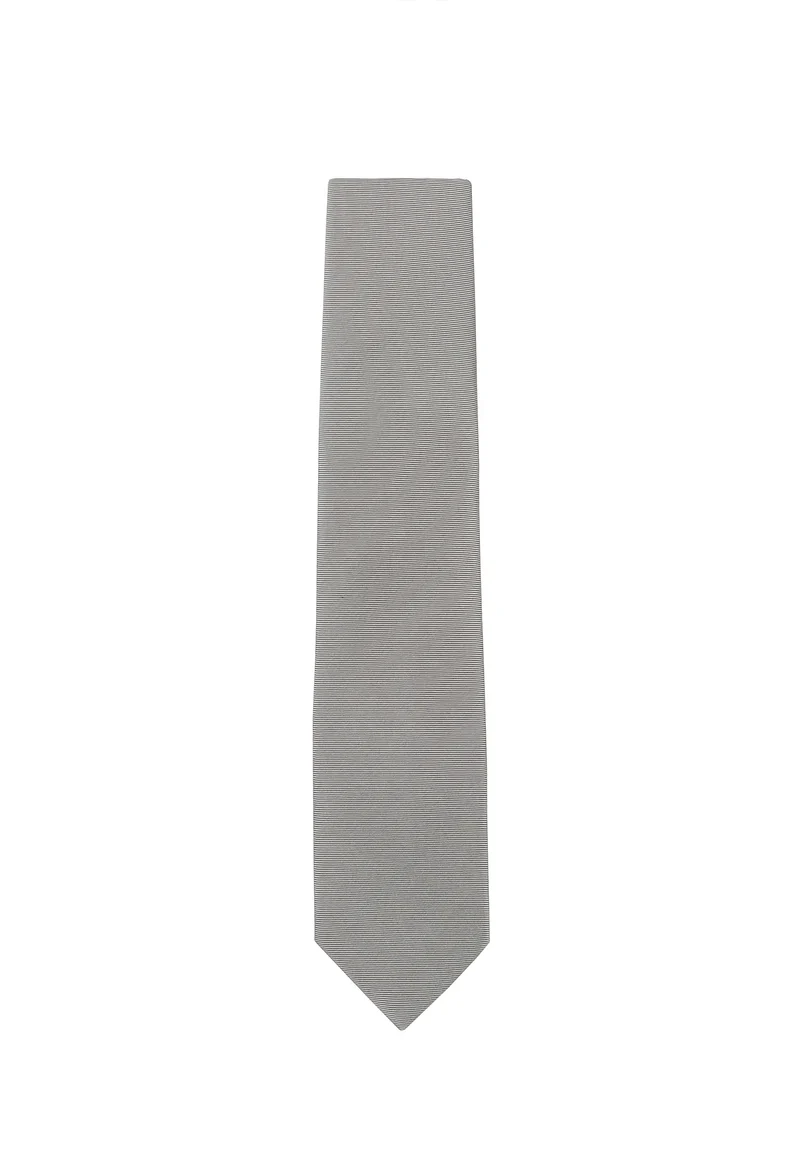 Krawatte Herren aus Seide – Uni (7,0 - 7,5 cm)