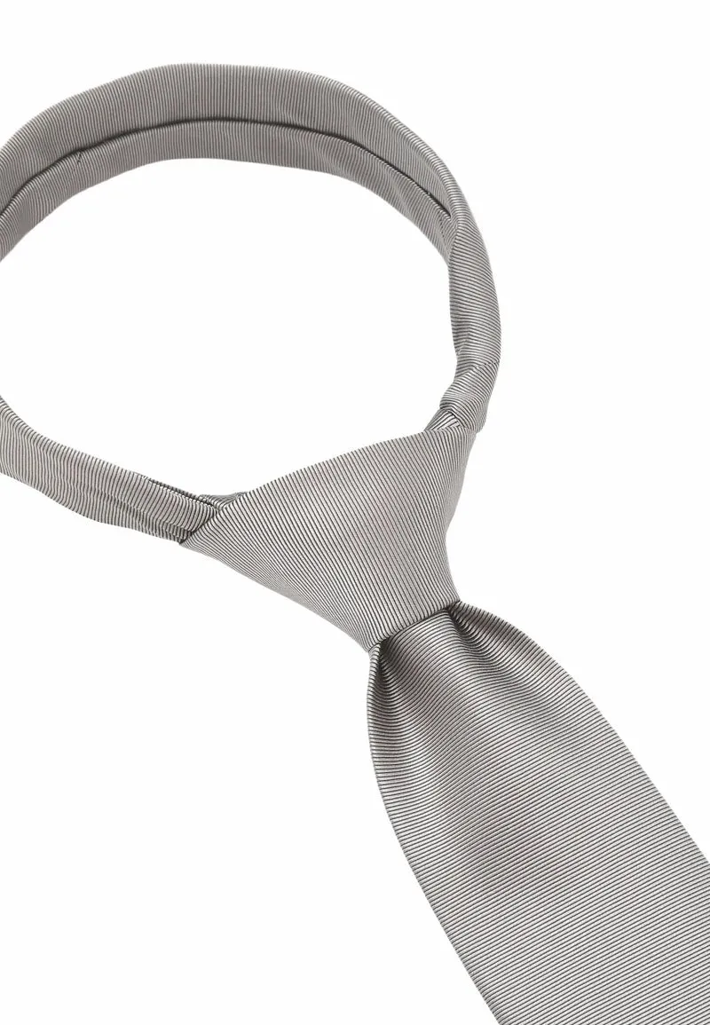 Krawatte Herren aus Seide – Uni (7,0 - 7,5 cm)
