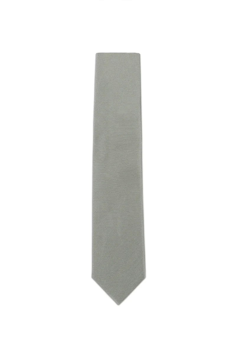 Krawatte Herren aus Seide – Uni (7,0 - 7,5 cm)
