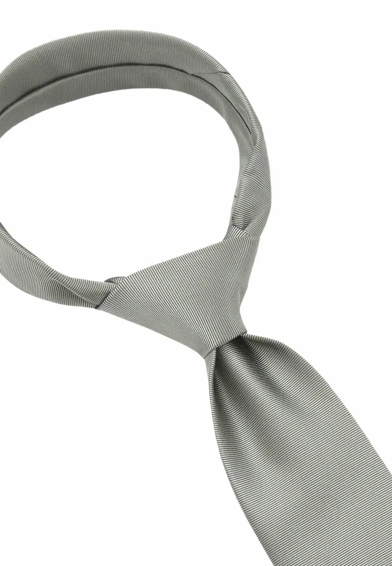 Krawatte Herren aus Seide – Uni (7,0 - 7,5 cm)