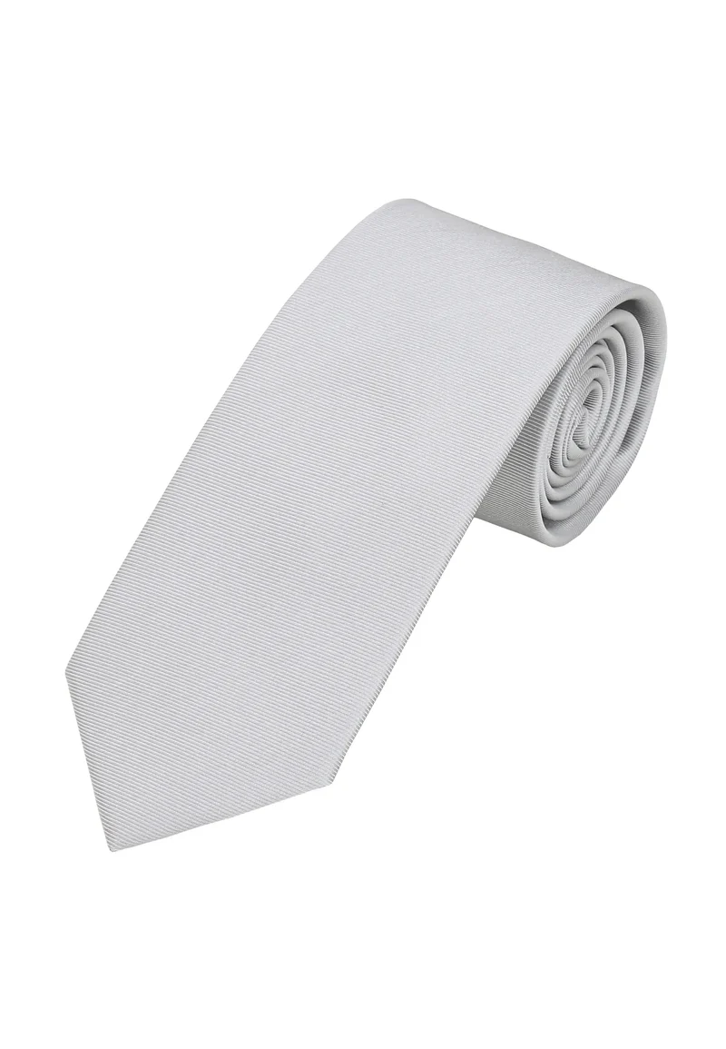 Krawatte Herren aus Seide – Uni (7,0 - 7,5 cm)