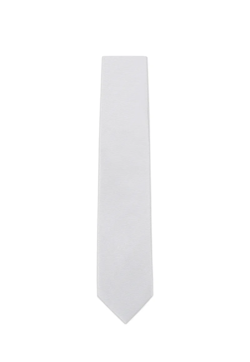 Krawatte Herren aus Seide – Uni (7,0 - 7,5 cm)