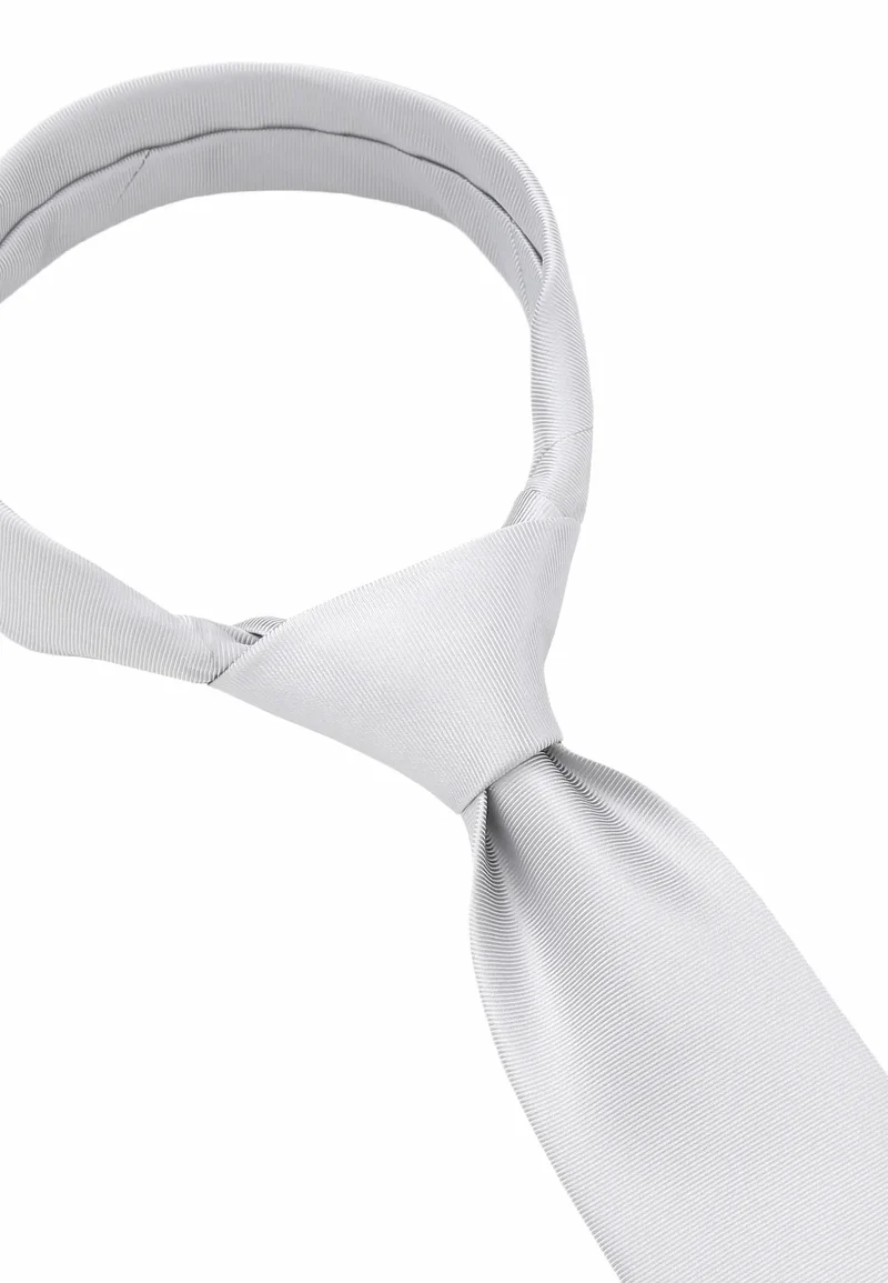 Krawatte Herren aus Seide – Uni (7,0 - 7,5 cm)