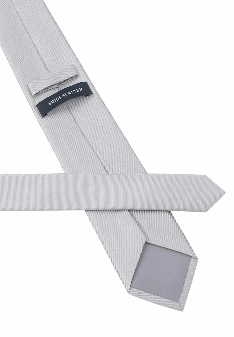 Krawatte Herren aus Seide – Uni (7,0 - 7,5 cm)