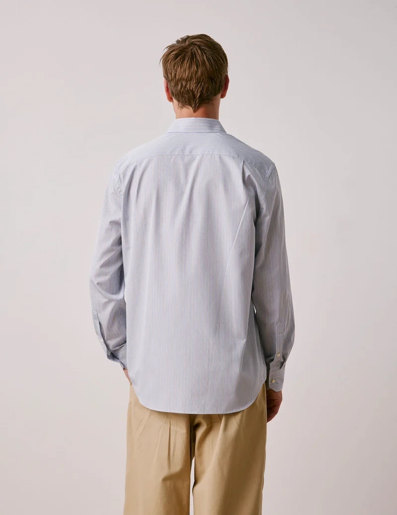 Chemise classique rayée