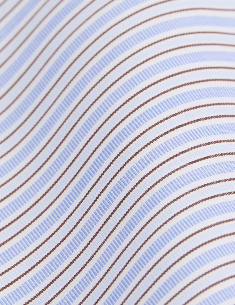Chemise classique rayée