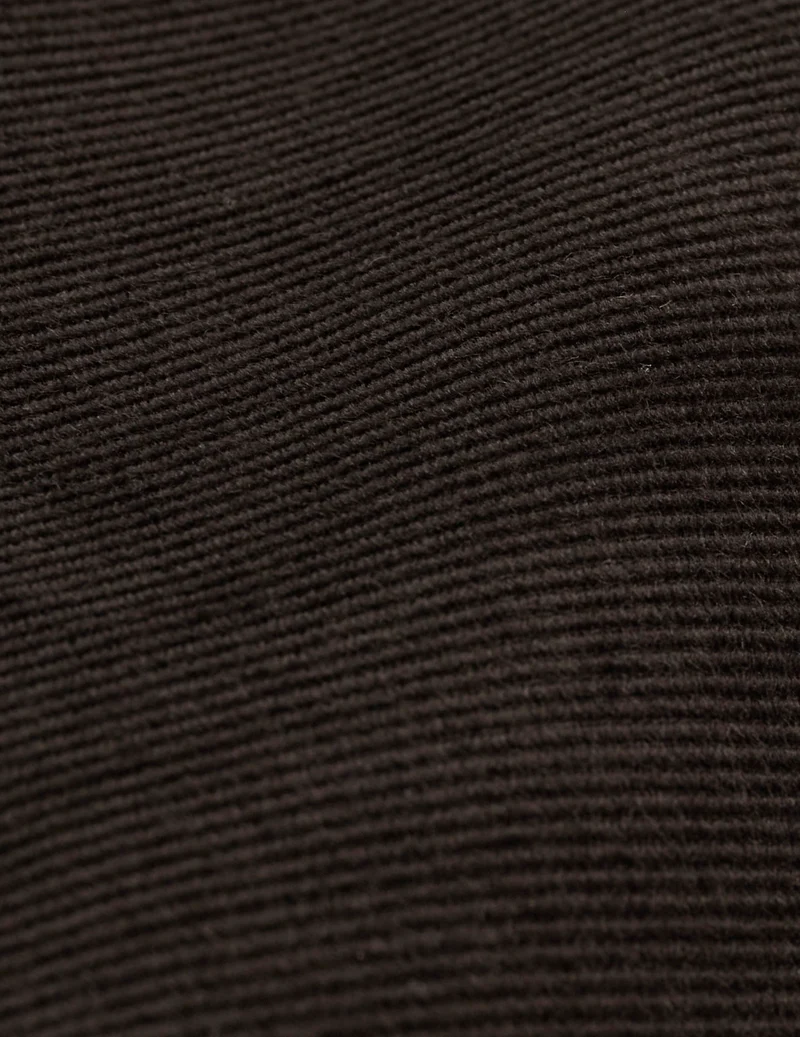 Chemise Auguste en velours marron