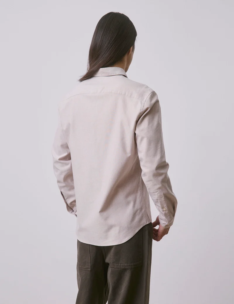 Chemise Auguste beige