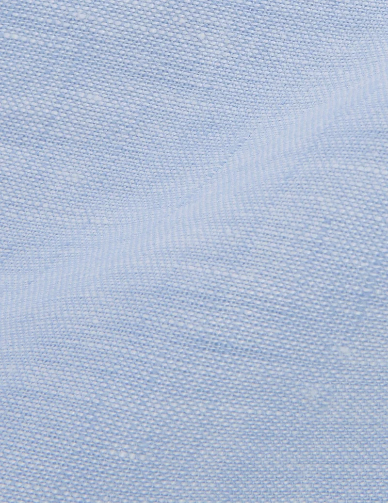 Chemise Marion en lin bleu
