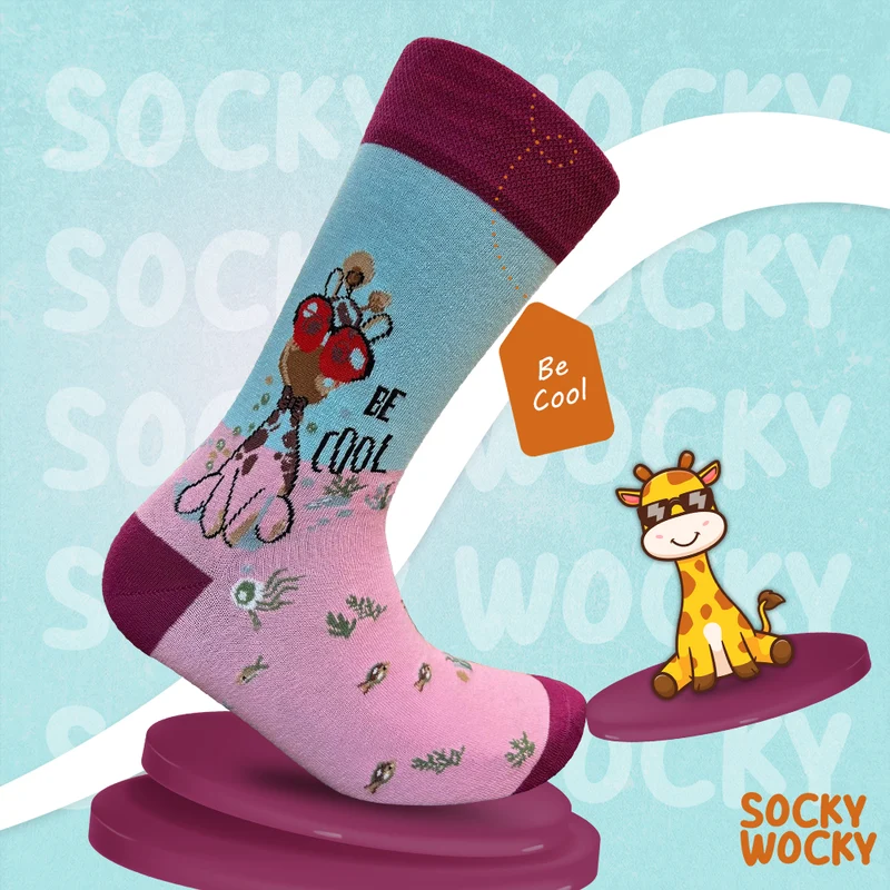 Be Cool Socks Minimal Statement Edition