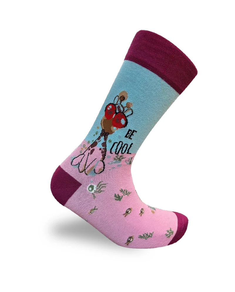 Be Cool Socks Minimal Statement Edition