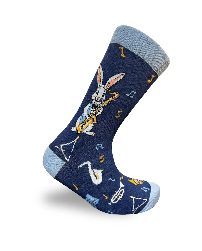 Saxophone Socks Jazz Music Edition