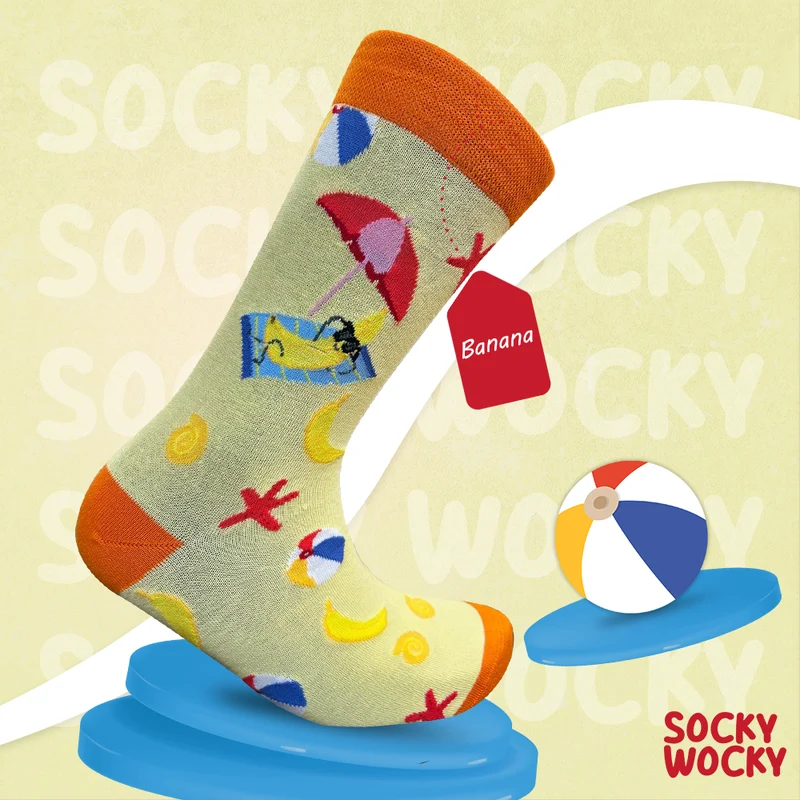 Banana Socks Tropical Fruit Edition
