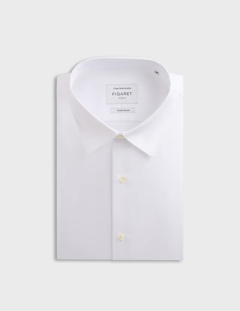 Chemise Semi-ajustée blanche