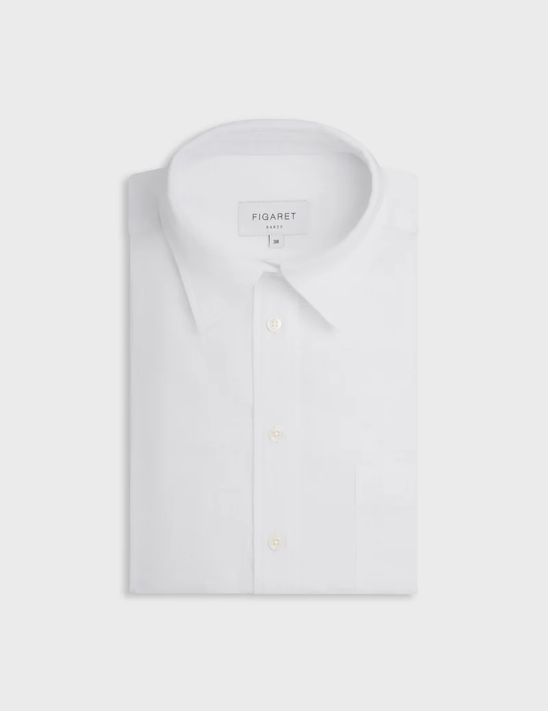 Chemise Charlotte en lin blanche