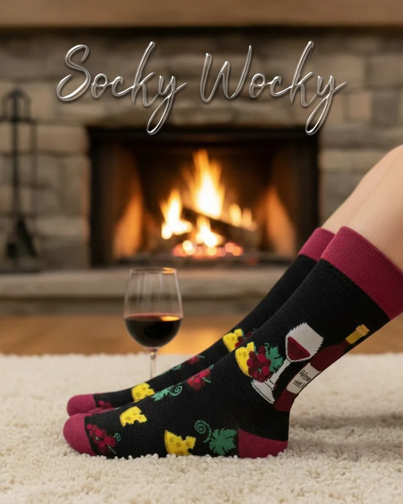 Wine Not Socks Wine Humor Edition