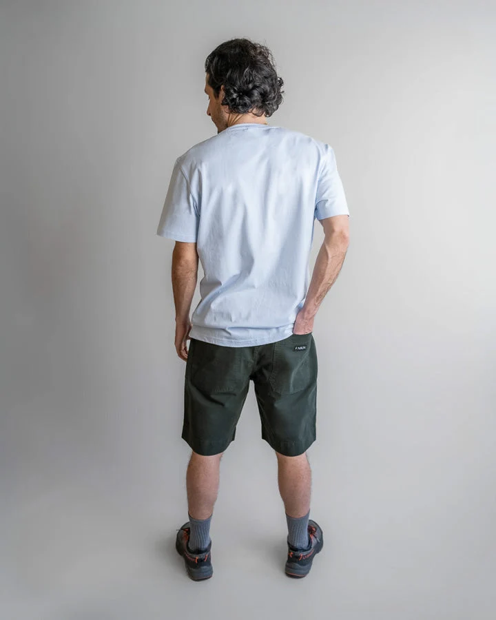 Dunkelgrüne Shorts TreeShorts Ripstop aus 100% Bio-Baumwolle von Nikin