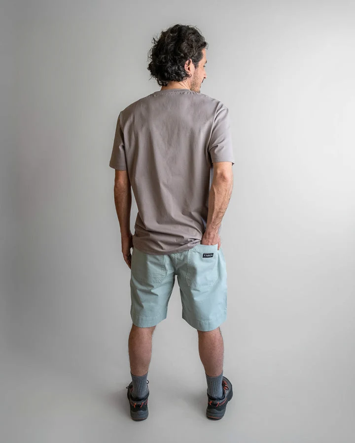 Türkisfarbene Shorts TreeShorts Ripstop aus 100% Bio-Baumwolle von Nikin
