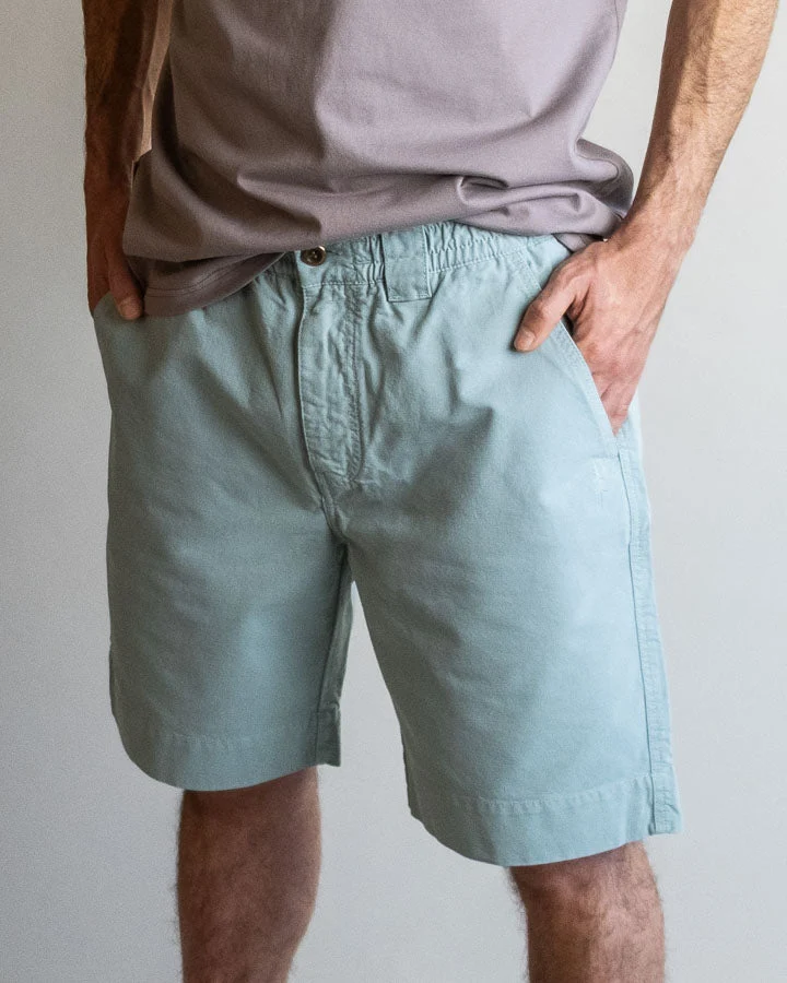 Türkisfarbene Shorts TreeShorts Ripstop aus 100% Bio-Baumwolle von Nikin