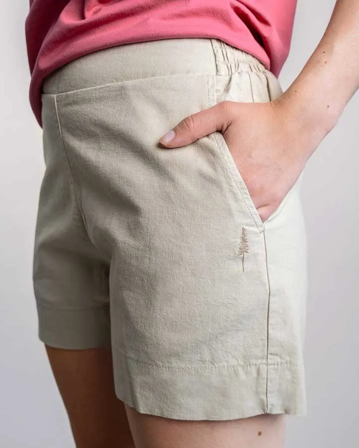 Beige Shorts TreeShorts aus Hanf & Baumwolle von Nikin