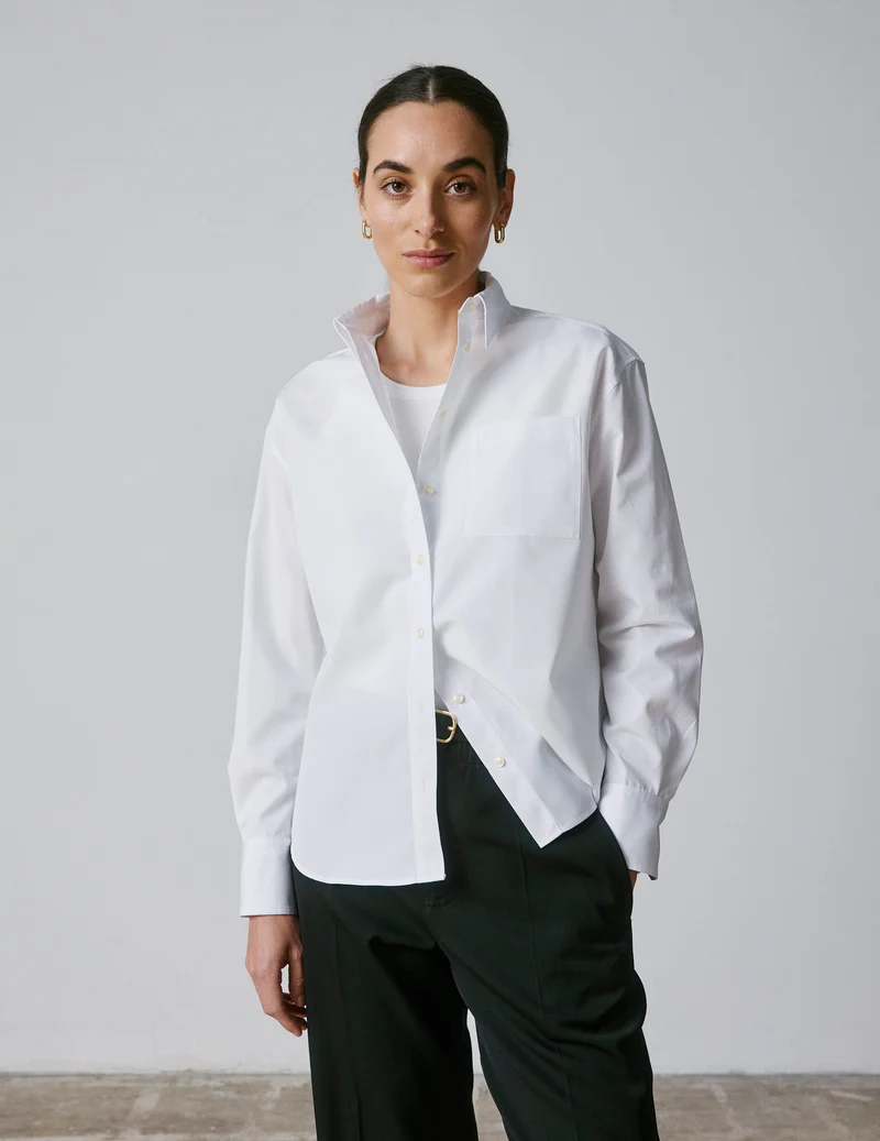 Chemise charlotte blanche