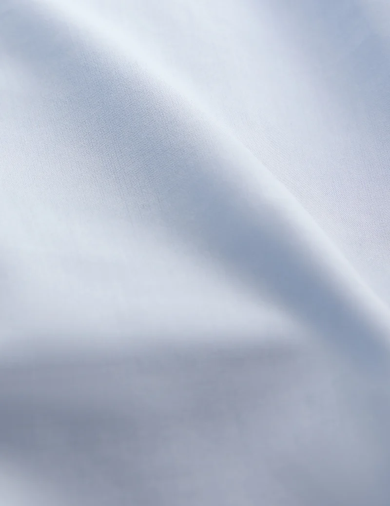 Chemise ajustée Voyage bleue