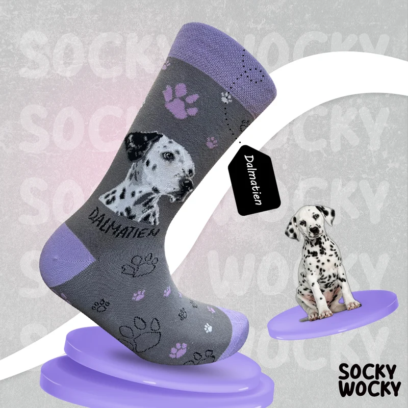 Dalmatian Socks Spot Dog Series