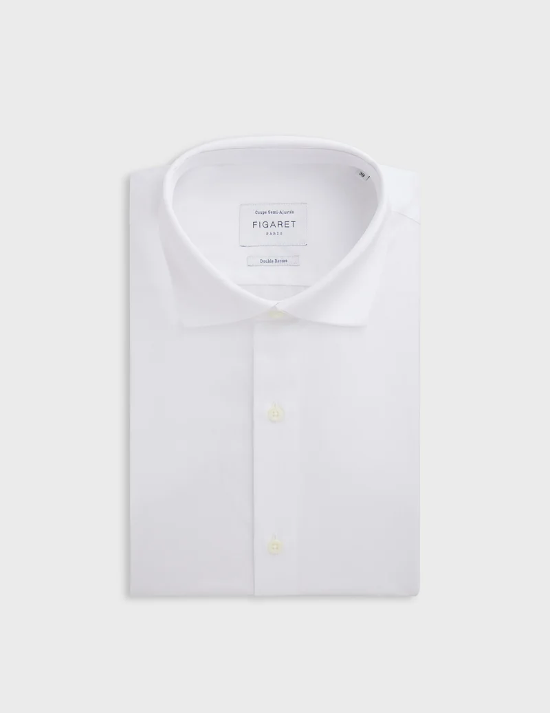 Chemise Semi-ajustée blanche