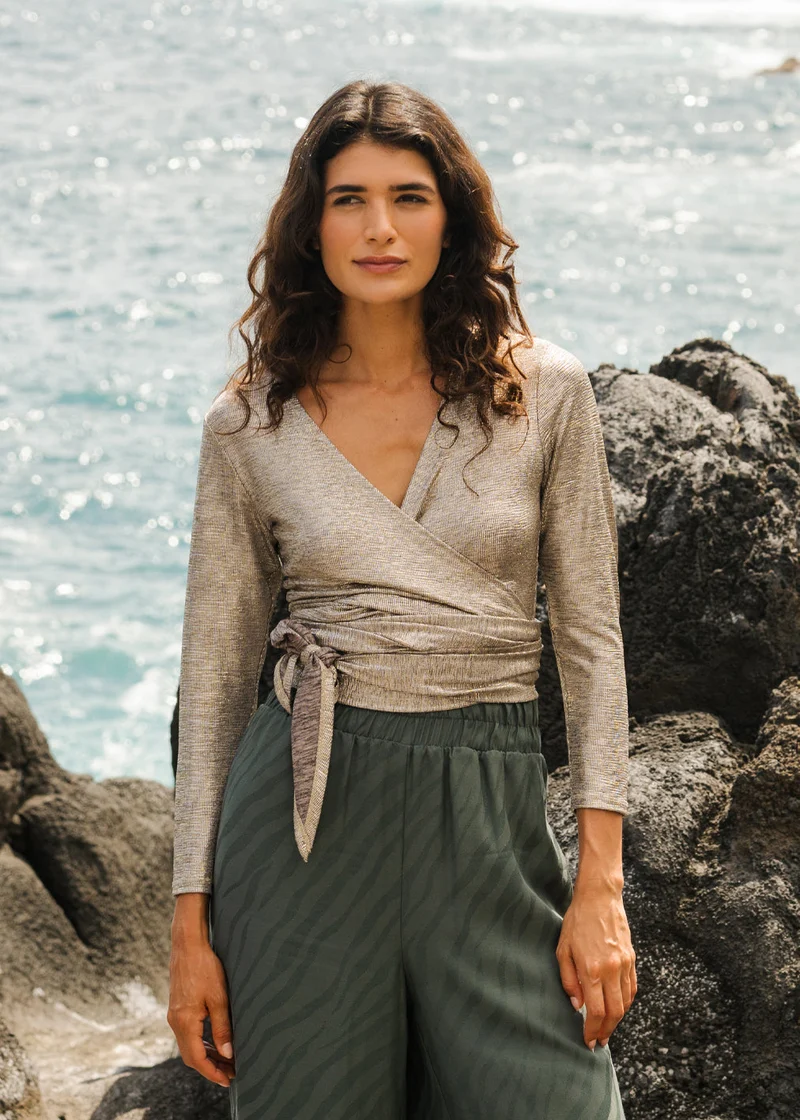 Anna Cardigan Desert Disco von Komana
