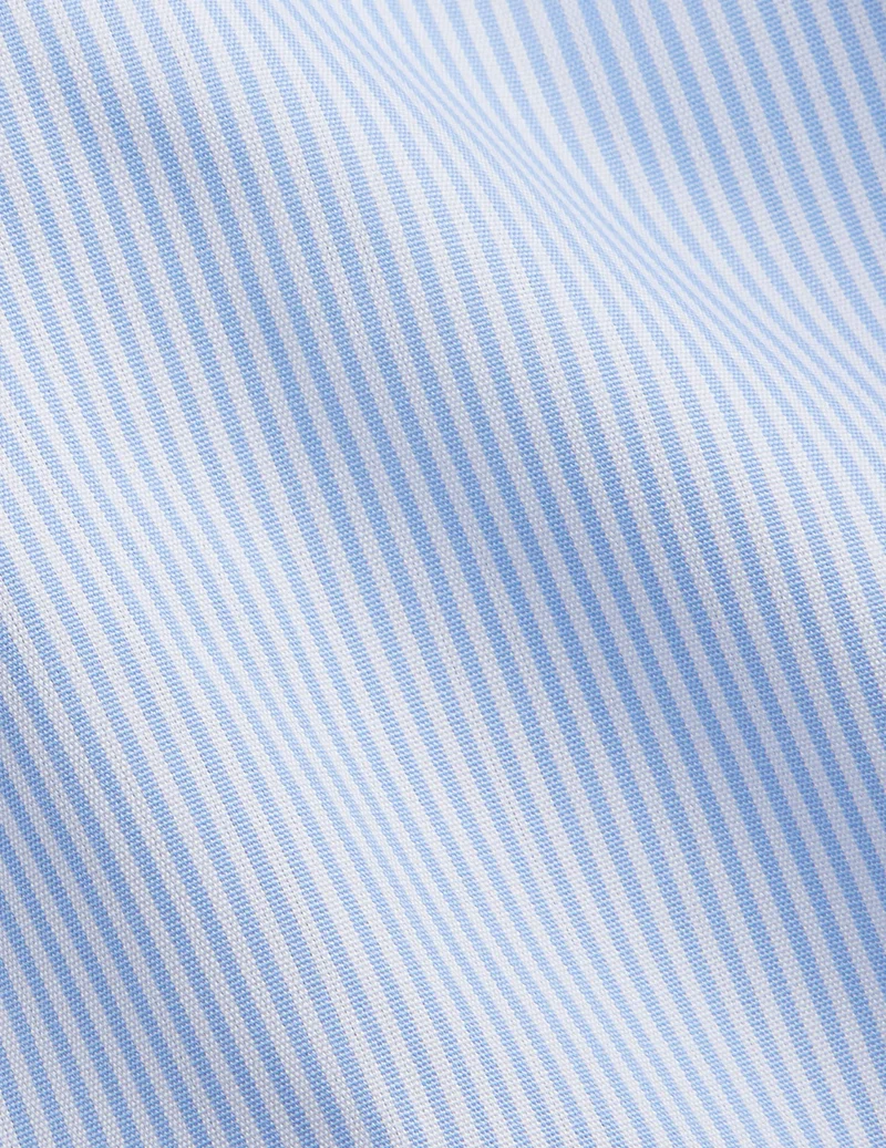 Chemise Classique rayée bleue