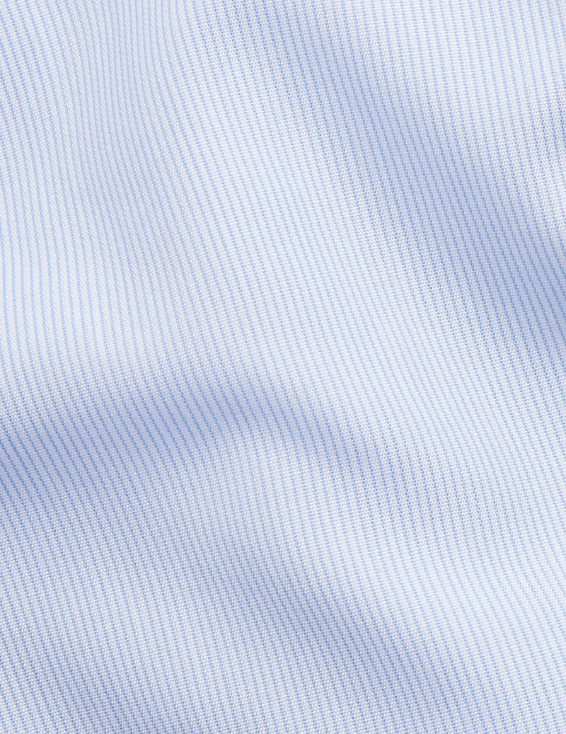 Chemise Classique rayée bleue