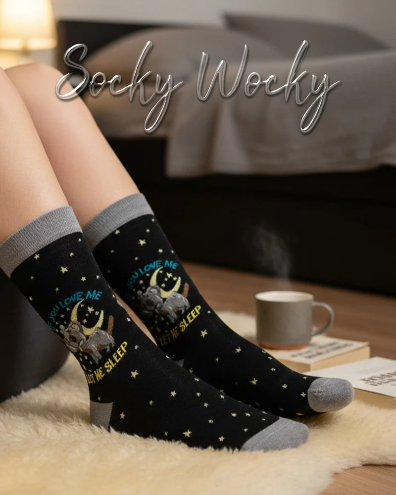 Koala Socks Cute Wildlife Series