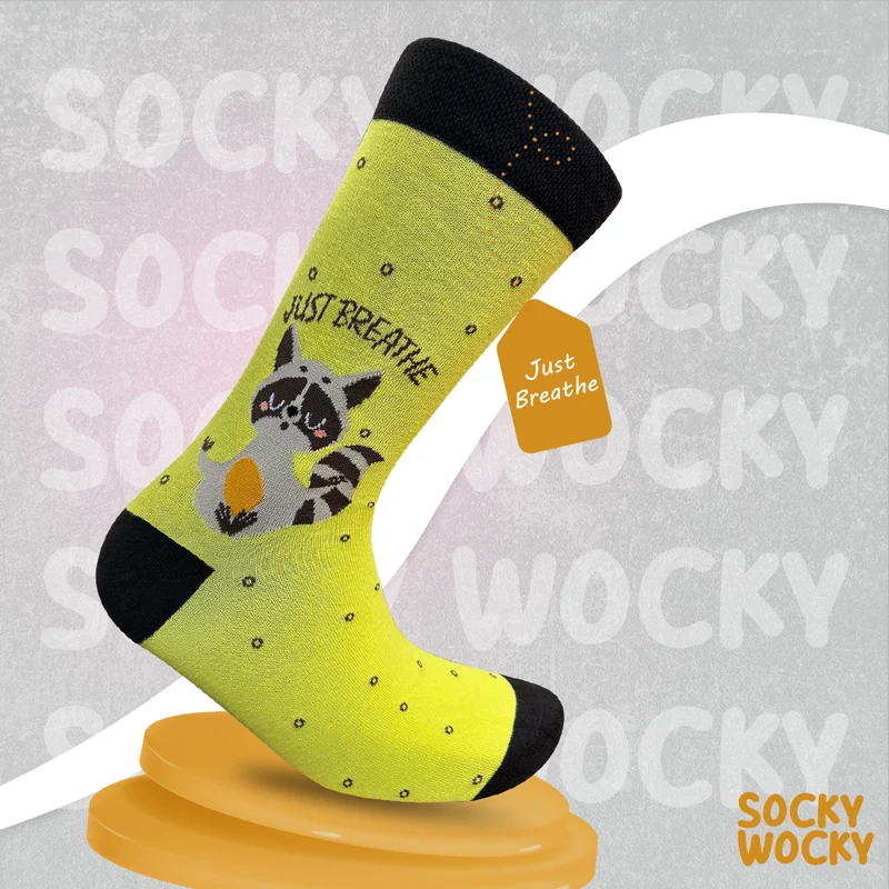 Just Breathe Socks Calm Mind Edition